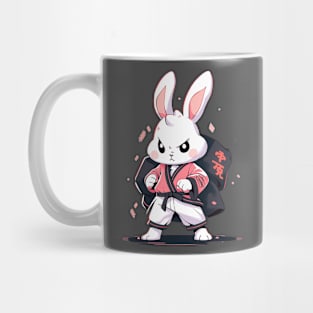 karate bunny Mug